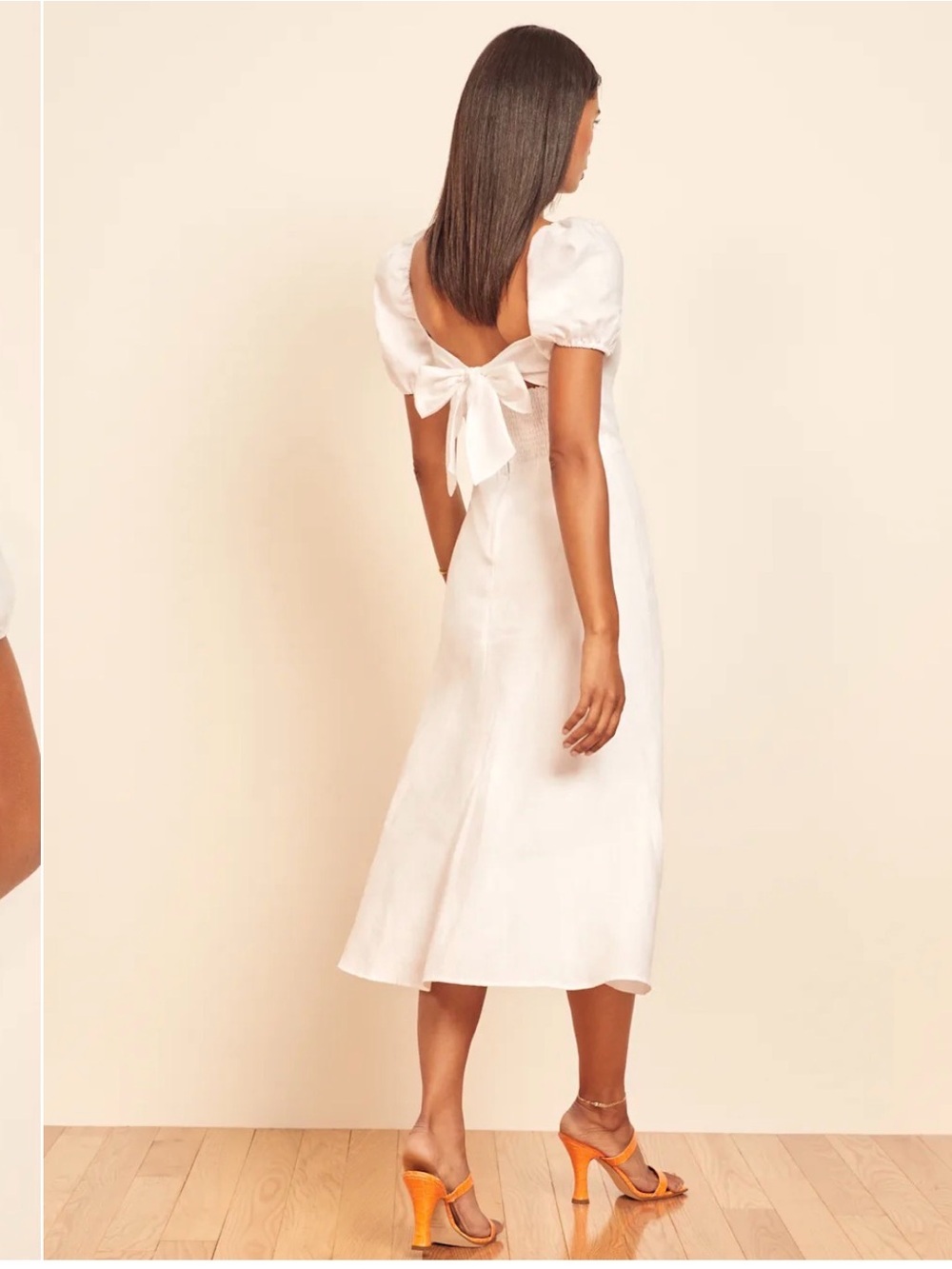 Reformation Denver linen dress